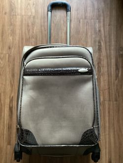 Suitcase with carry on both have wheels