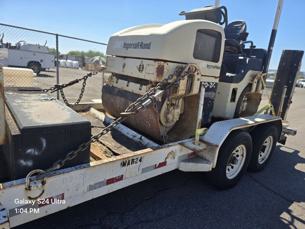 ingersoll rand dd 24 roller vibratory diesel