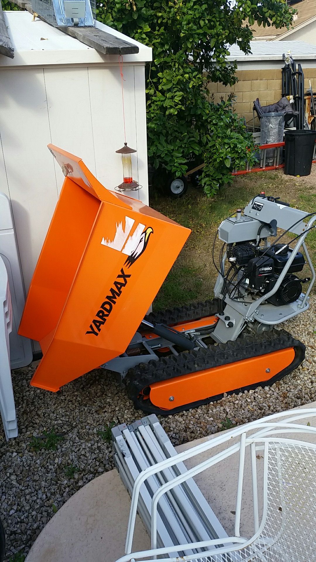YARD MAX YD8105 TRACK BARROW for Sale in Mesa, AZ OfferUp