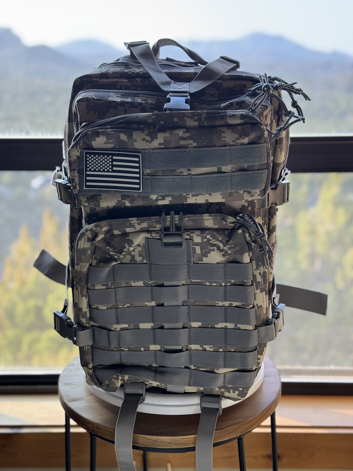Digital Camouflage Tactical Backpack 50L