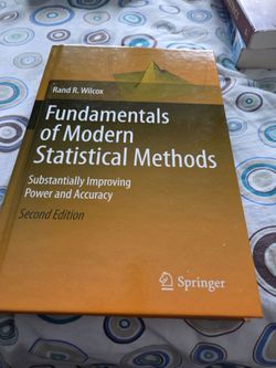 Fundamentals of modern statistical methods