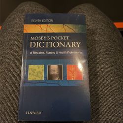 Mosby’s Pocket Dictionary Of Medicine, Nursing, & Health Professions