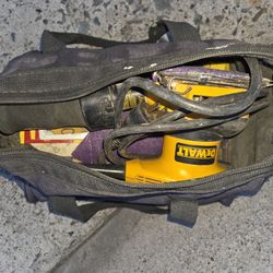 DeWalt  Sander With Dust Catcher + Lots Of Sand Paper $45