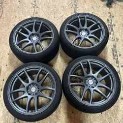 18x9.5 Esr Wheels 5x114