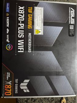 Asus X870 plus wifi for AMD AM5 motherboard/mobo￼