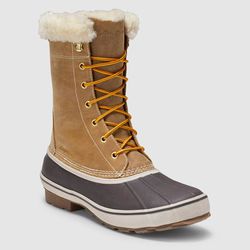 Eddie Bauer Men's Hunt Pac Faux Shearling-Lined Boot Size 11