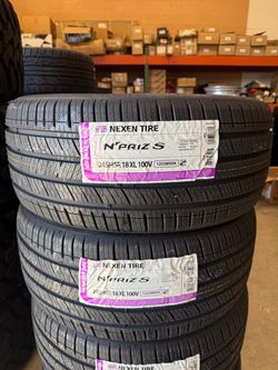 🔥 245/45R18 Nexen N’Priz S – Set of 4 🔥 CORE TIRE MOTORSPORTS