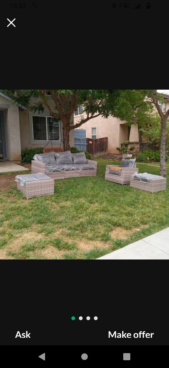 Free Patio Cover With Purchase High Quality Sunbrella Quality Patio Furniture Patio Chairs Patio Furniture Set Outdoor Patio Furniture Brand New