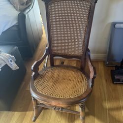 Wooden Antique Rocking Chair 