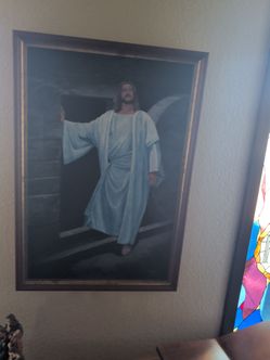Old chapel wall decor. Last super