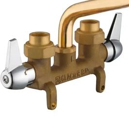 Rated 2-Handle Laundry Faucet in Rough Brass
by

Glacier Bay