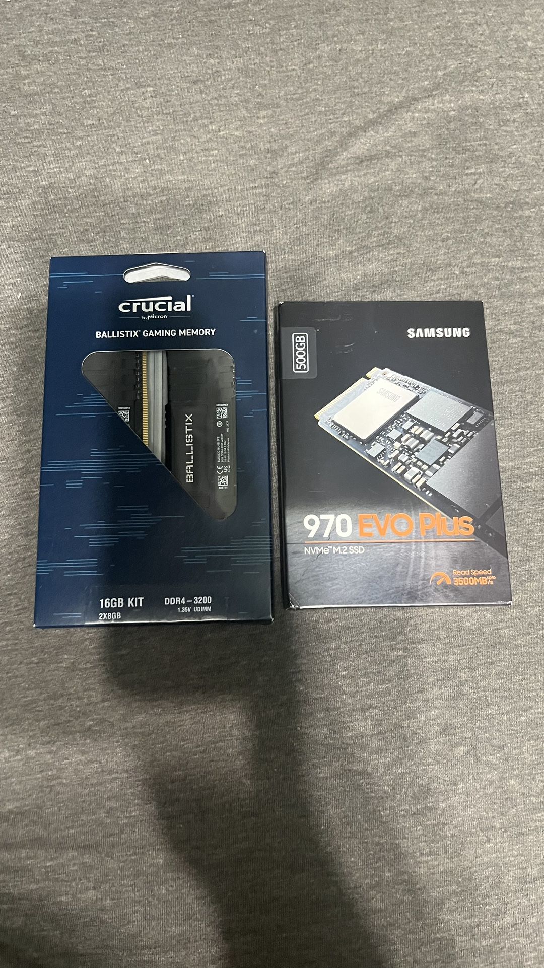 500 GB SSD And 16 GB RAM DDR4