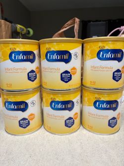 Enfamil Infant Formula 12.5 oz Cans – Lot of 6