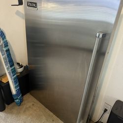 Stainless Steel Viking Refrigerator Door 36 Inch Wide