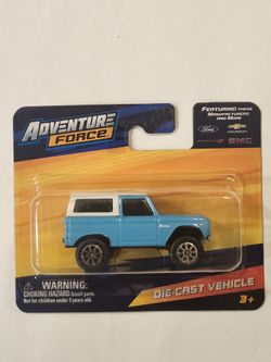 WALMART EXCLUSIVE. MAISTO. ADVENTURE FORCE. 1966 FORD BRONCO.