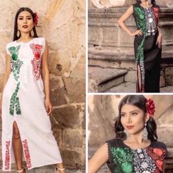 Vestidos Bordados Mexicanos ✨ Mexican Dresses & Blouses, Women & Girls ✨ ✨ Prices Vary - Precios Variados