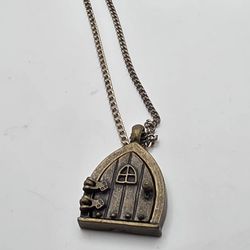 Door Locket Necklace