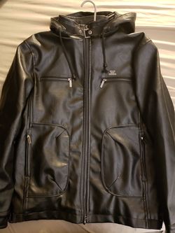Leather jacket size(S) Small