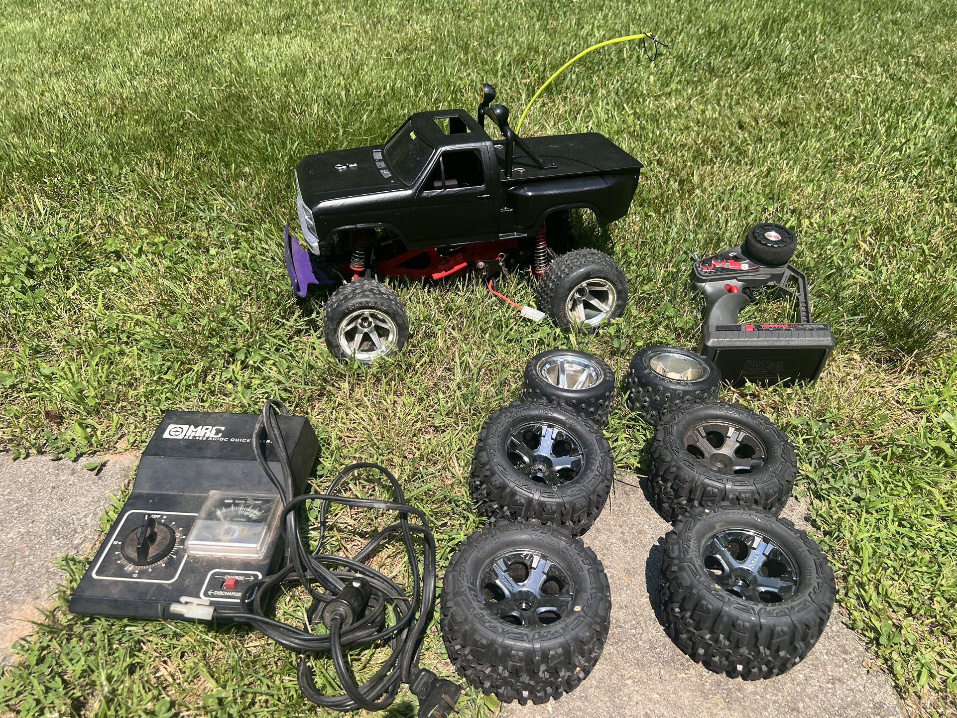 Vintage Tamiya Super Blackfoot RC Truck