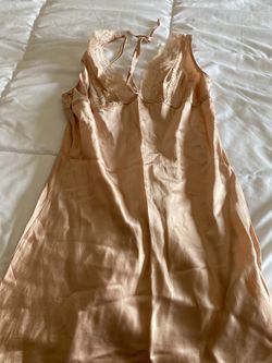 Victoria’s Secret Short Satin and Lace Slip Dress- Medium