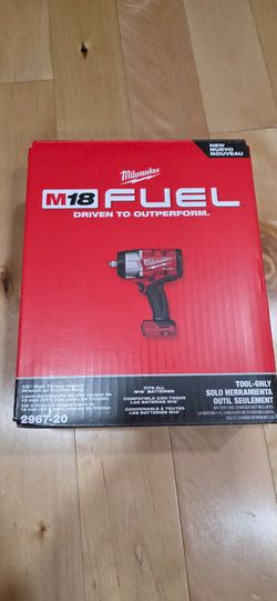 MILWAUKIE 2967-20 m18 high Torque FUEL 18V Lithium-Ion Brushless Cordless 1/2 in. Impact Wrench