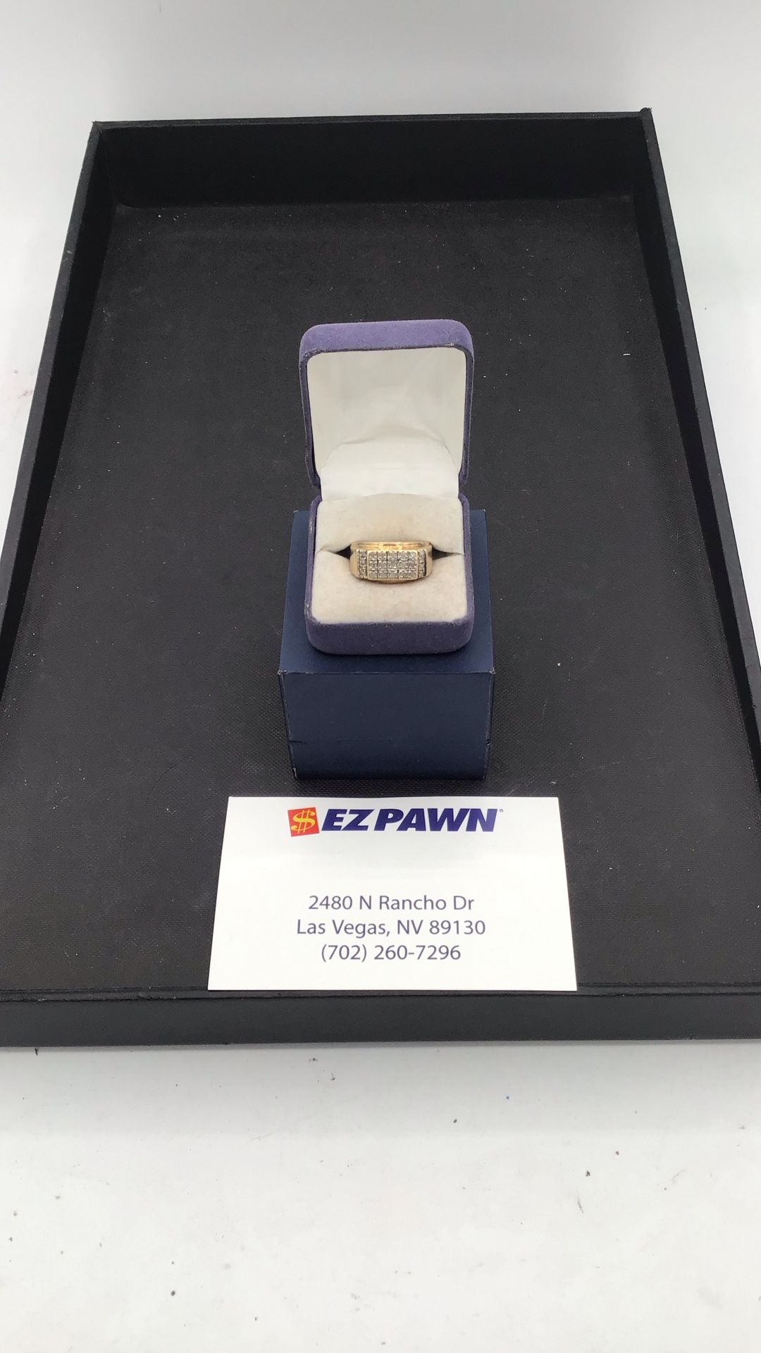 10kt Man’s Fancy Ring