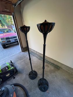 Williams Sonoma patio/deck torches