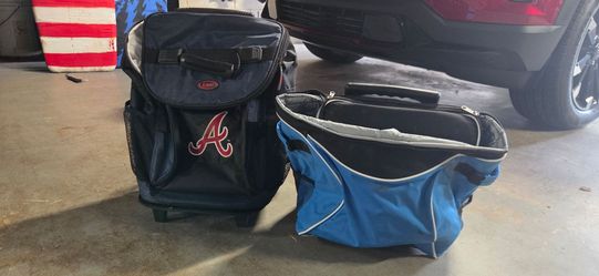 Atlanta Braves Rolling Cooler Bag Lot of 2