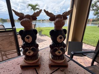 Animal statues