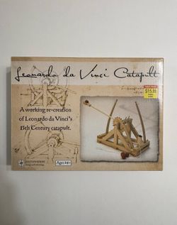 Leonardo Da Vinci Catapult, Pathfinder, Working Recreation, NEW!