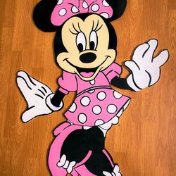 Christmas Cutouts Yard Art Decorations Mickey Mouse Set