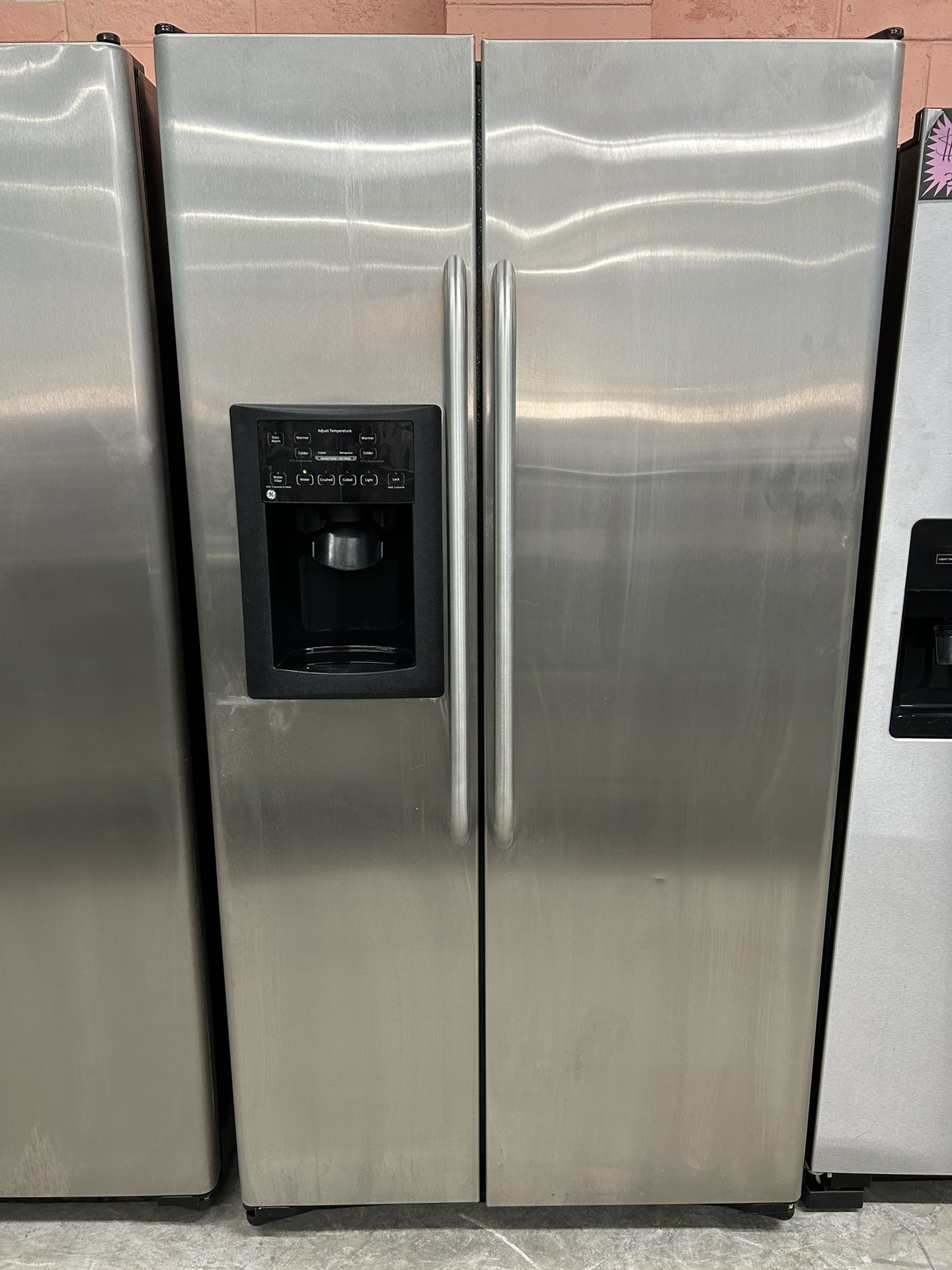 Very Nice Stainless Side By Side Refrigerator
