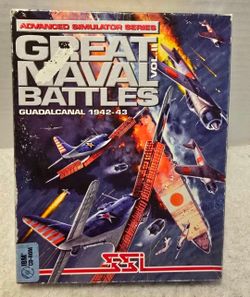 Great Naval Battles Vol II 2 Guadalcanal 1942-43 PC Big Box COMPLETE 1994 IBM