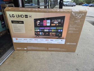 50ua77 50” Lg smart 4k led Uhd tv