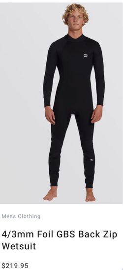 Men’s 4/3 wetsuit 175lbs +