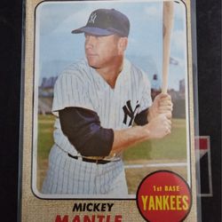 A 1968 Mickey Mantle Topps #280 Card