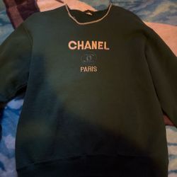 Men GREEN CHANEL Sweatshirt