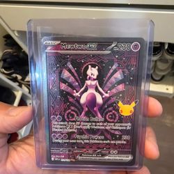 Mewtwo EX 151/128 SIR 30th Celebration
