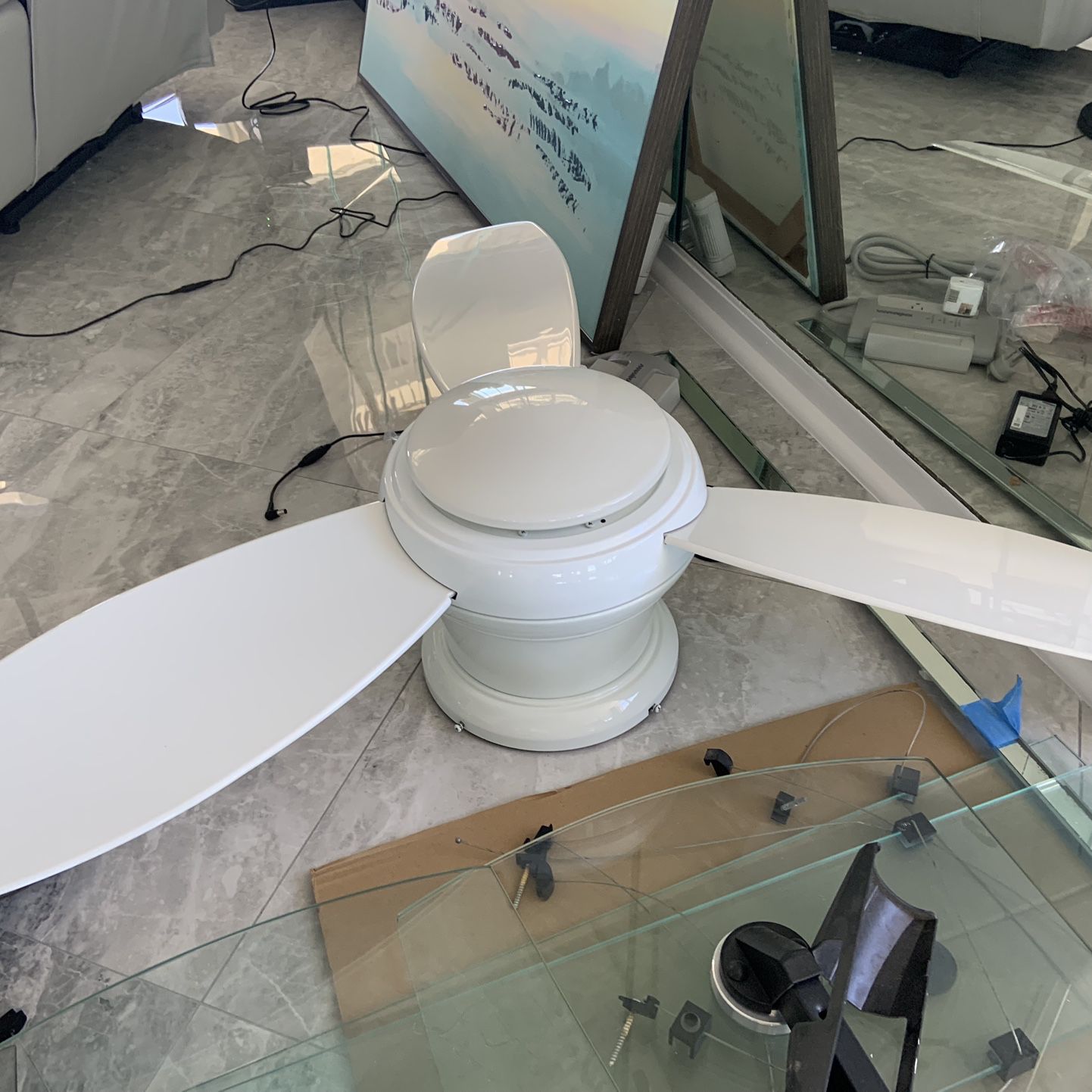 Mika Aire Concept II 44” Fan With Remote And Switch