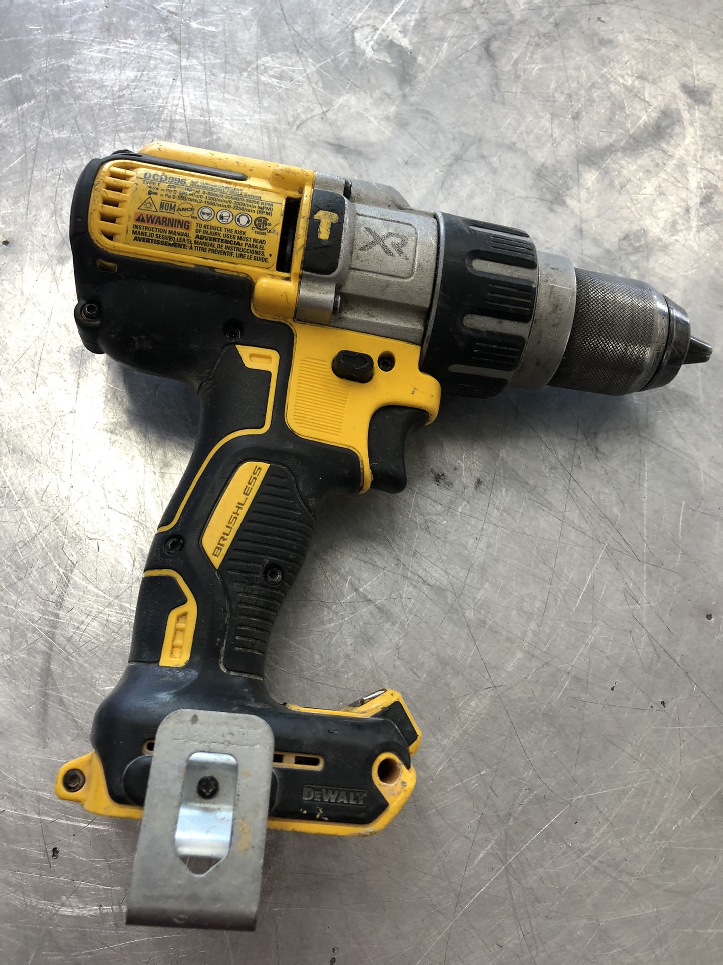 96091 Dewalt DCD996 1/2” Cordless Hammer Drill Driver 578761