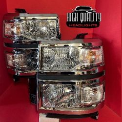 Chevy Silverado 2014. 2015 Headlights.