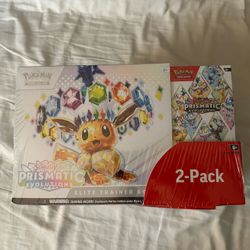 Pokemon Prismatic Evolutions 2 Pack