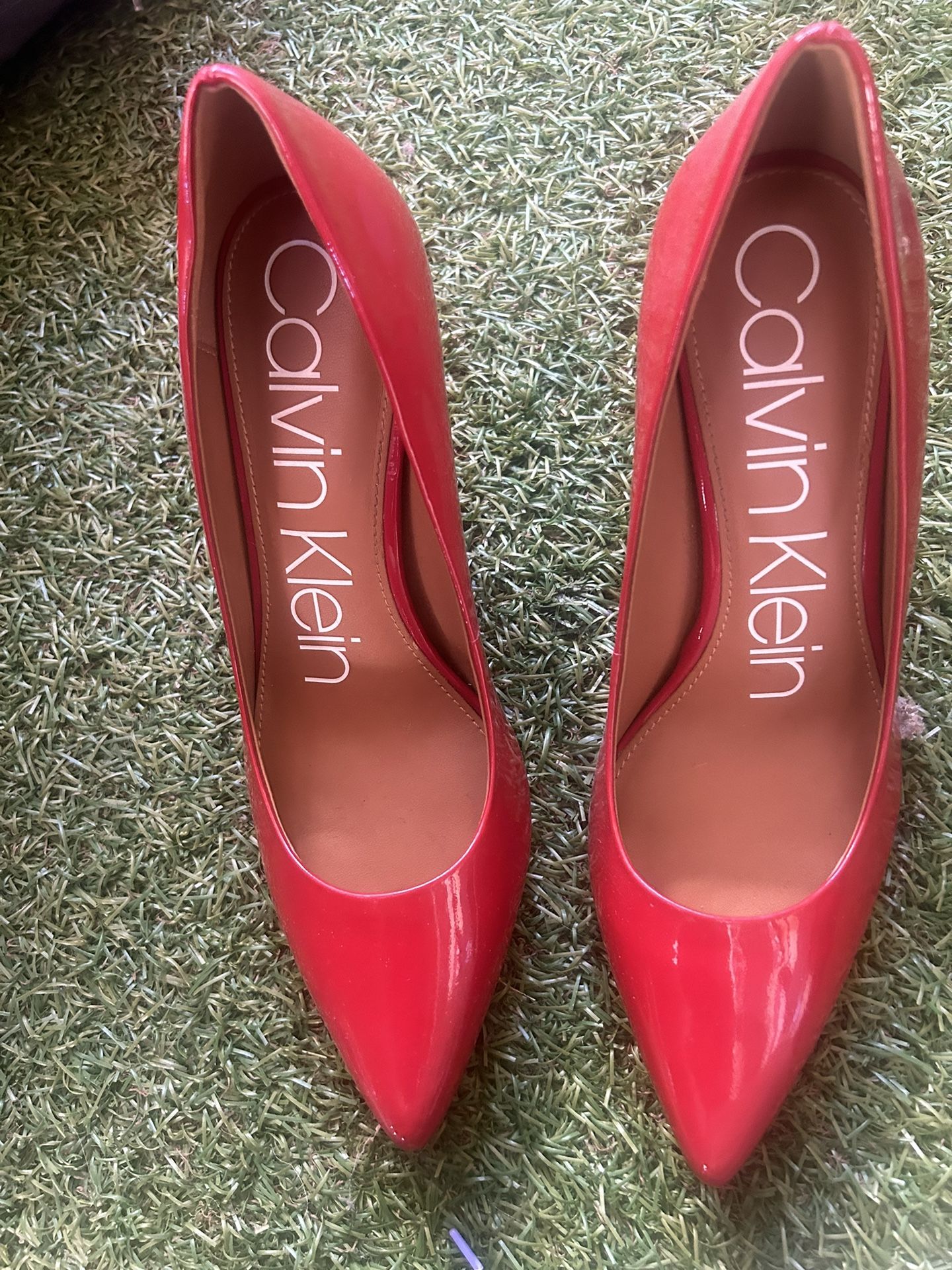 Calvin Klein Gayle Red Pumps Heels