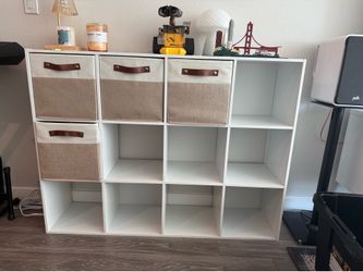 12 Cube Storage Shelf Bookcase