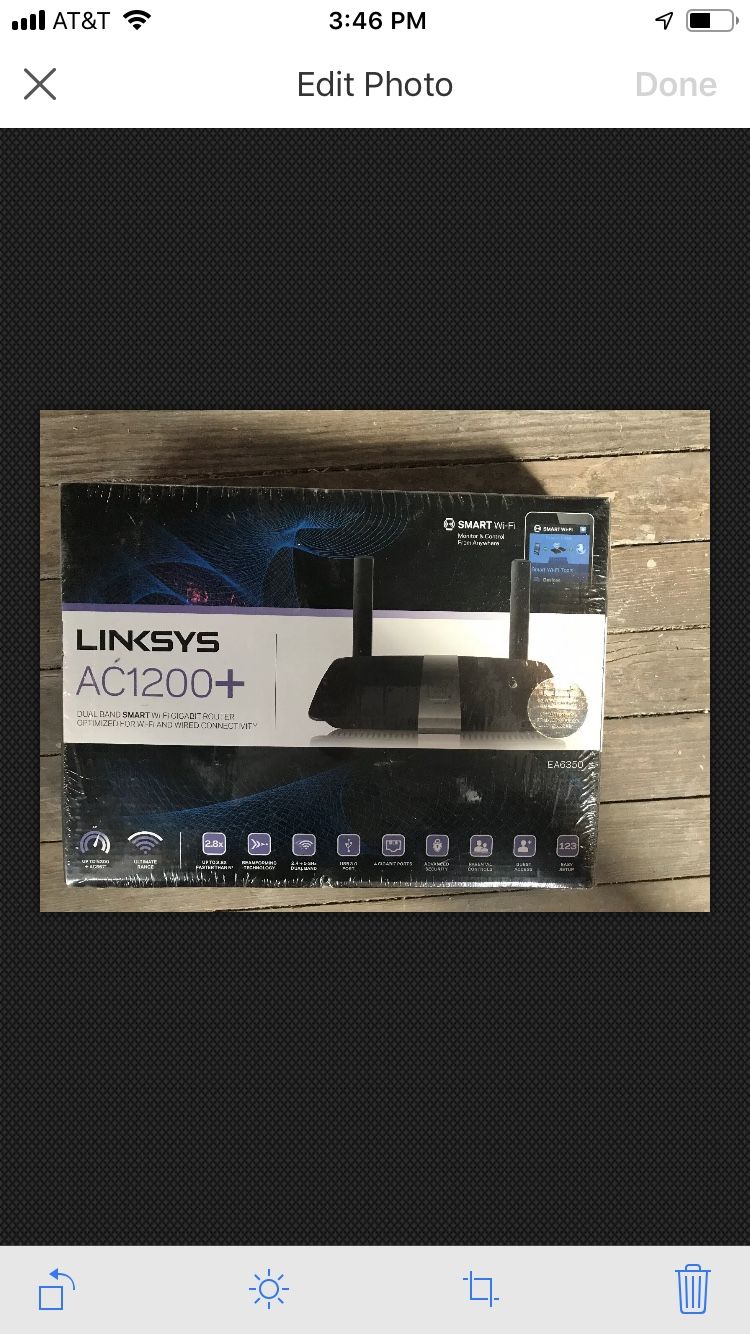Linksys EA6350 AC1200+ Dual-Band Smart WiFi Router