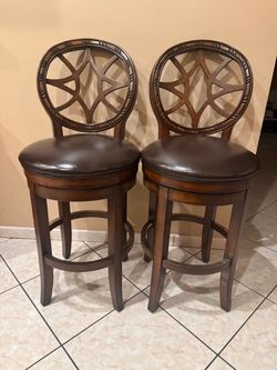 Two Swivel Counter stools
