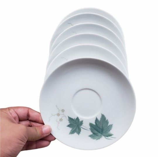 Noritake Cookin Serve China Japan Wild Ivy #102 Pattern Set of 6 Small Plates