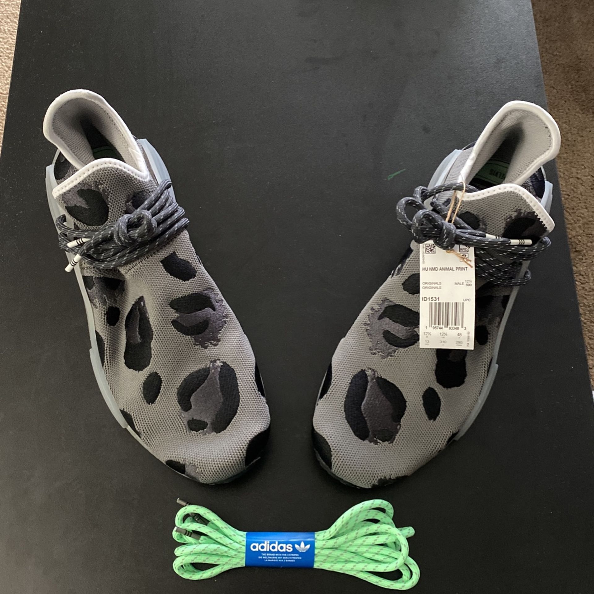adidas gazelle silver green womens Adidas Mens HU NMD Animal Print Shoes  Extra Butter