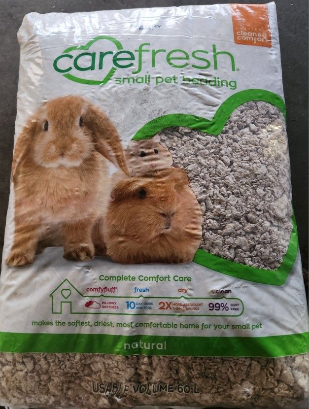 CAREFRESH Small Pet Bedding Complete Comfort Care Volume:60L