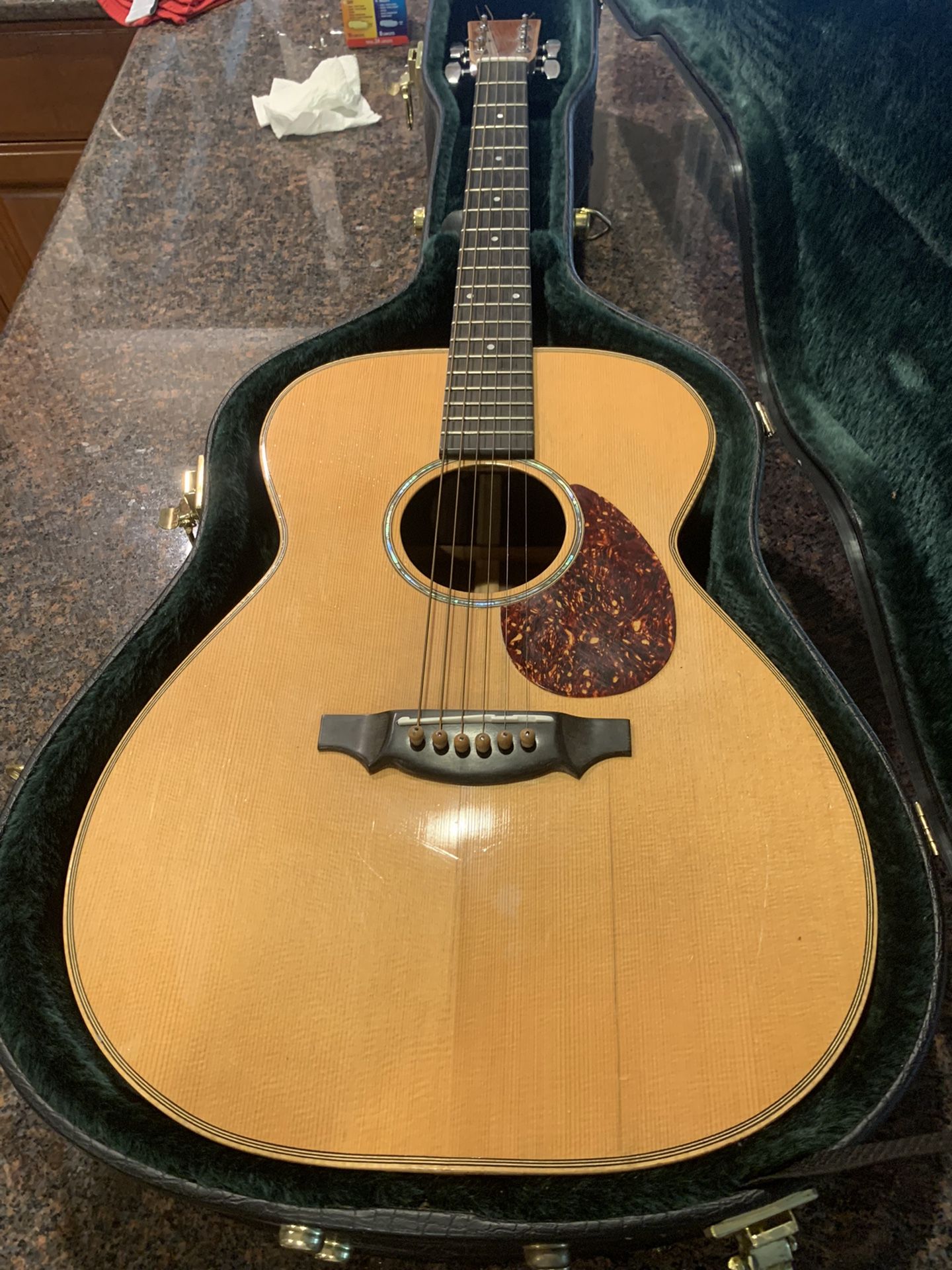 No Name Acoustic Guitar Electric Untested